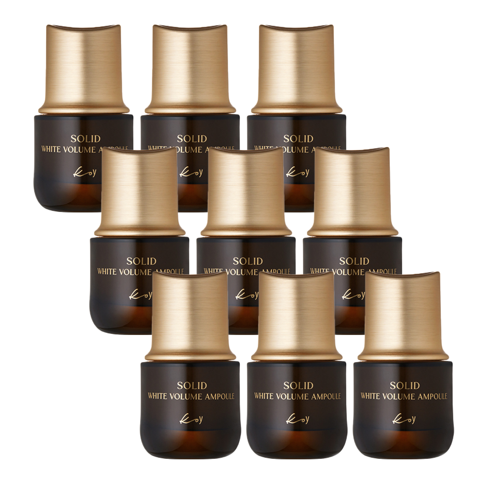 KoY 코이 단백질 화이트 크림 앰플 35ml 9개 솔리드 볼륨 골드