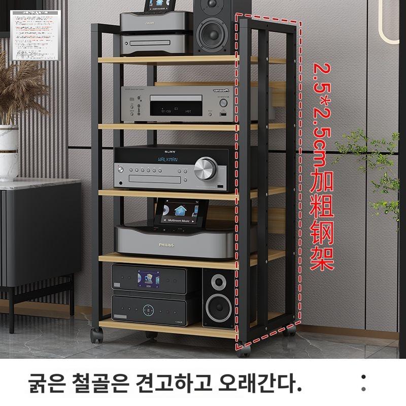 오디오 랙 선반 거치대 앰프 턴테이블 믹서 - 상세 이미지 2