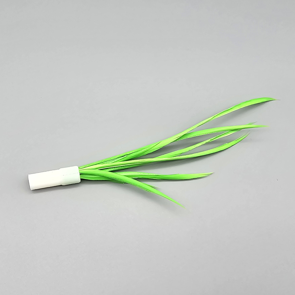 ABIBI'S GOMULSANG 고양이 장난감 수제 낚시대 리필 막대 고스틱 전용 리필 천연깃털 캣그라스 이미지 4