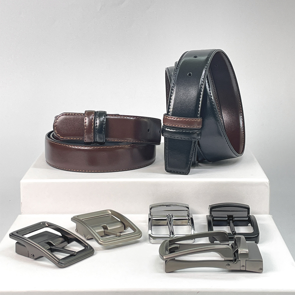 교체용 가죽벨트 남성 허리띠 몽블랑 페라가모 벨트끈 호환 29mm 34mm 상품 이미지