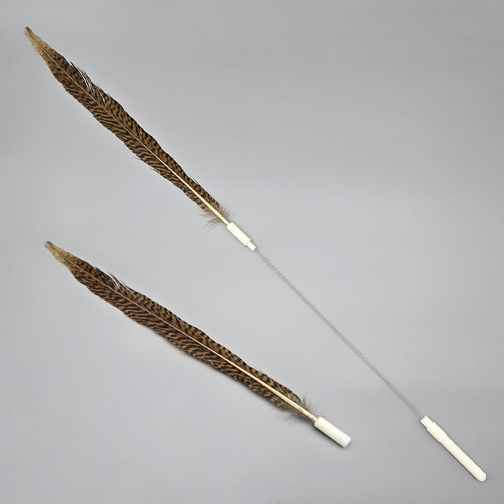 ABIBI'S GOMULSANG 고양이 수제장난감 낚시대 막대 아비비고스틱 기본 세트 이미지 4