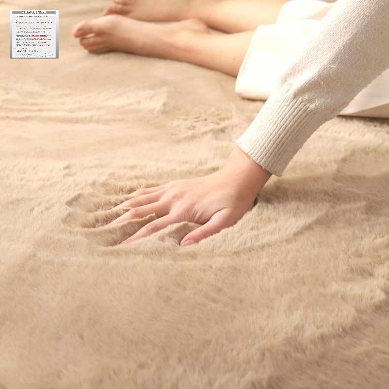 단모 극세사 수입카페트 러그 거실 담요 - 상품 이미지