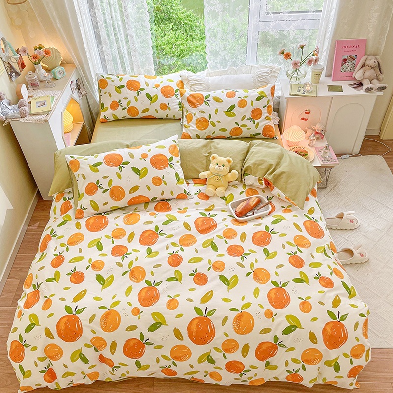 가벼운 포근한 순면 봄 여름 싱글 더블 침구