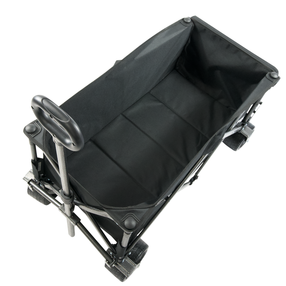 원스위크라이프 캠핑 접이식 폴딩 카트 왜건 뒷문 개방 오픈형 웨건 수레 카키