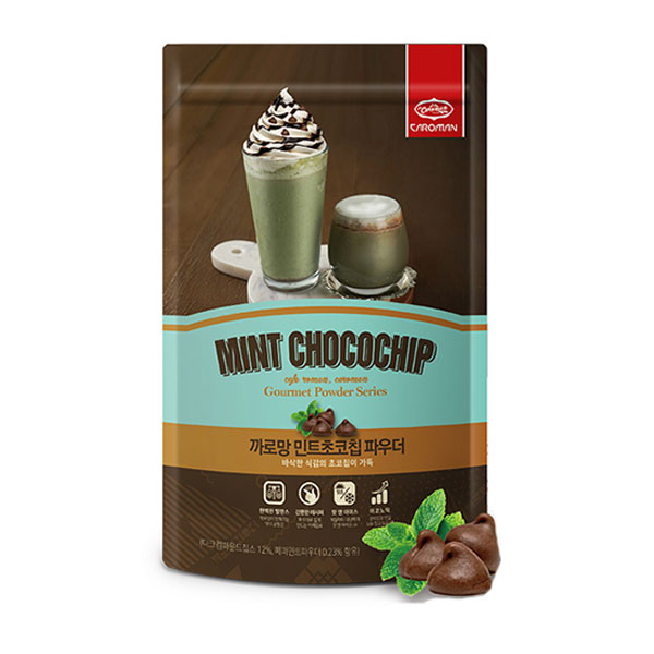 까로망 민트초코칩 파우더 500g : 카페온라이프