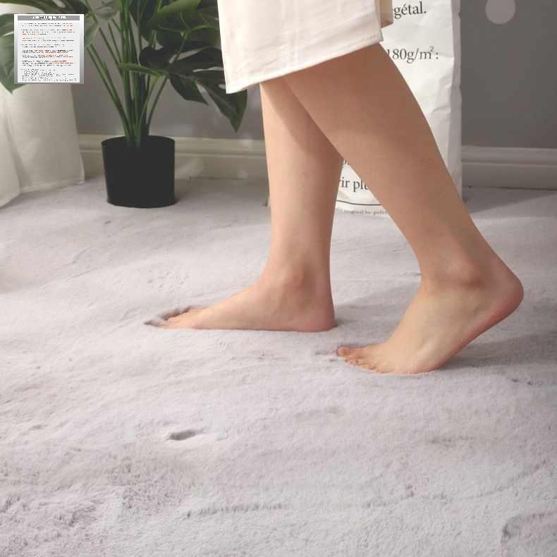 단모 극세사 수입카페트 러그 거실 담요 - 상세 이미지 3