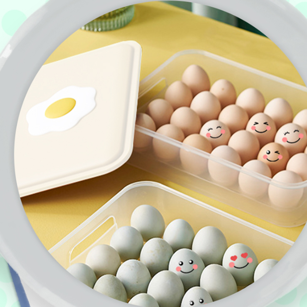 계란통 계란 정리함 냉장고 트레이 에그 달걀 케이스 보관함 - 상세 이미지 4