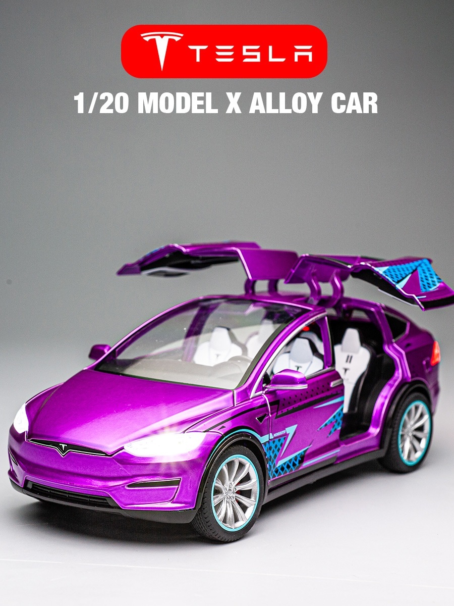 테슬라 모델X Tesla ModelX 금속 자동차 외제차 피규어 - 상세 이미지 3