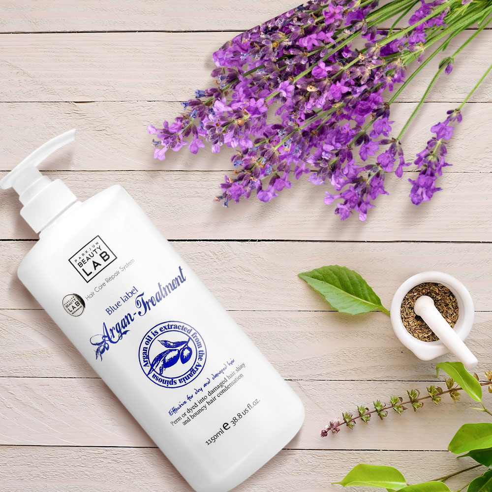 박준뷰티랩 블루라벨 아르간 트리트먼트 1150ml 미용실 극손상모 대용량 - 상세 이미지 2