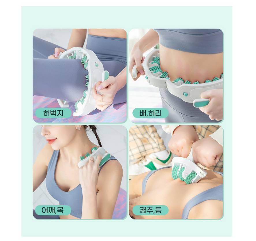 전신 혈액순환 종아리 돌돌이 마사지기 종아리마사지 기구 이미지 7