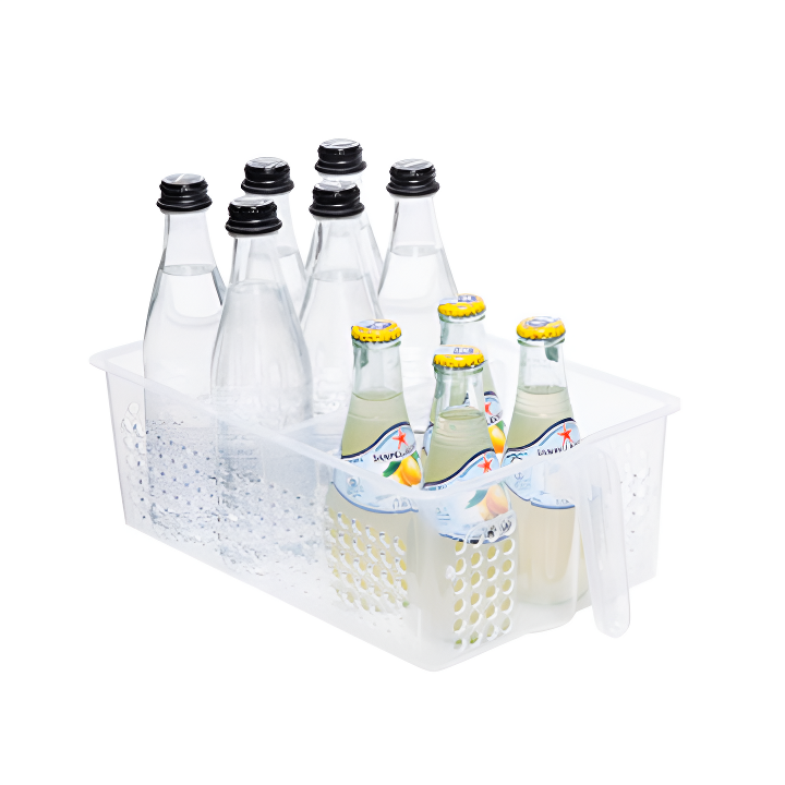 냉장고정리바구니 수납 정리 칸막이 트레이 선반 중형