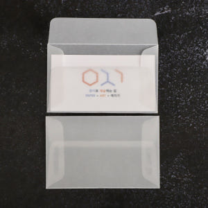[자체 제작]50p 미니 트레싱지 봉투 반투명 명함 증명사진 사진 사진관... 실사용 후기 | 효과 있을까? - 상품 이미지 3