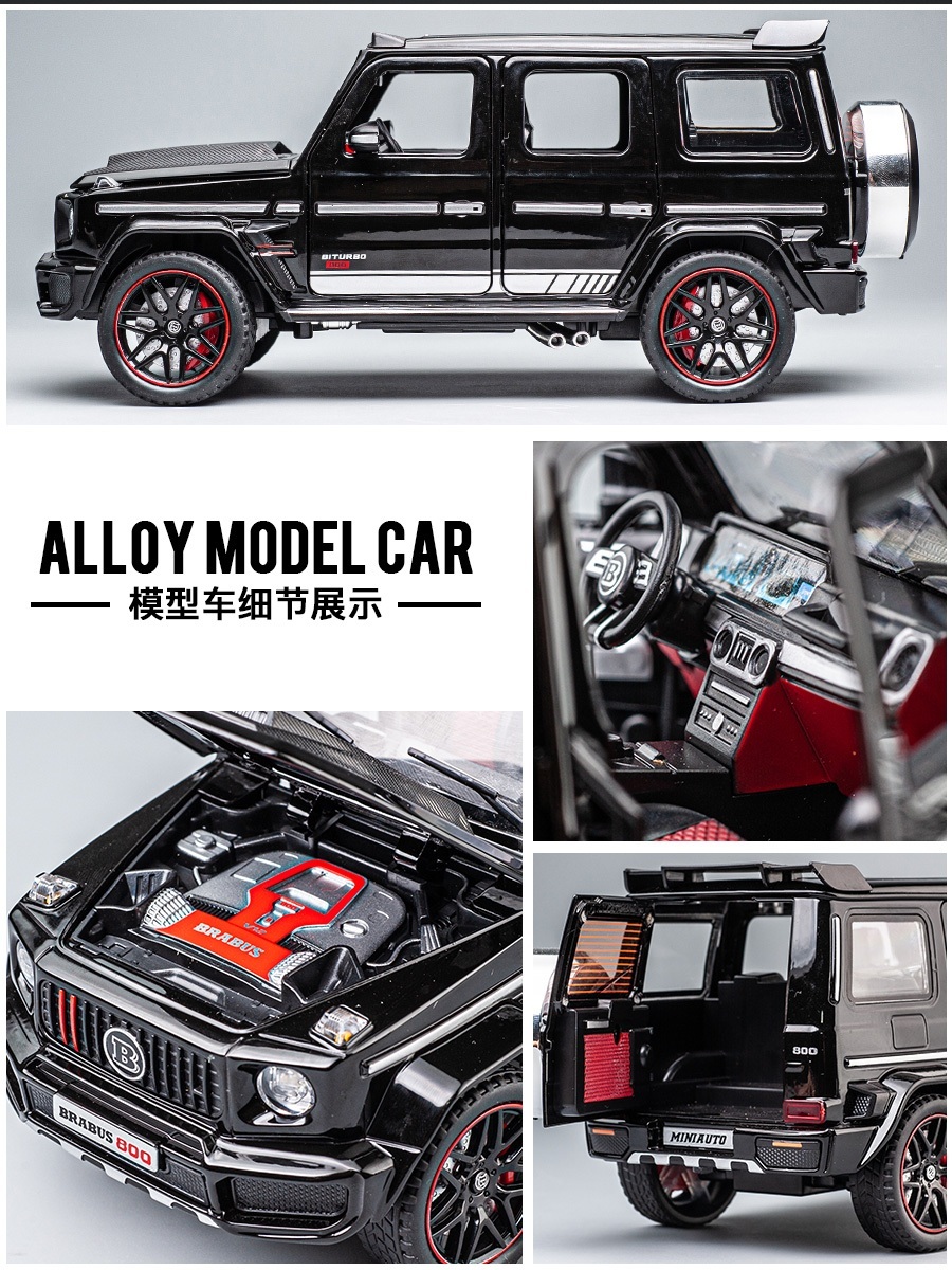 메르세데스벤츠 Big G Brabus G800 외제차피규어 - 상세 이미지 5