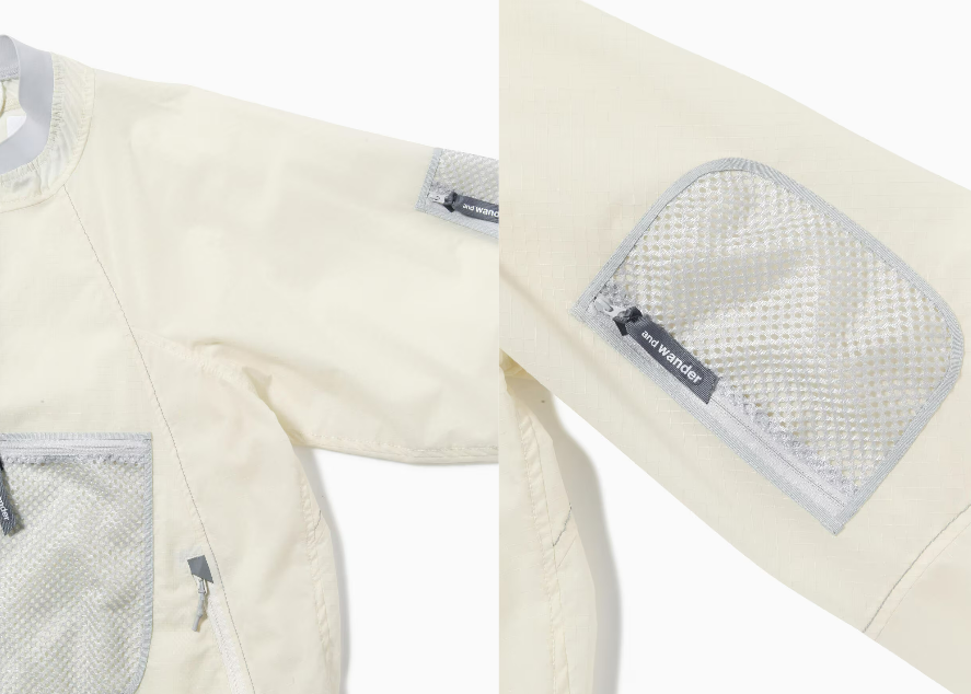 앤드원더 자켓 breath rip pullover 5744121115S010 - 상세 이미지 3