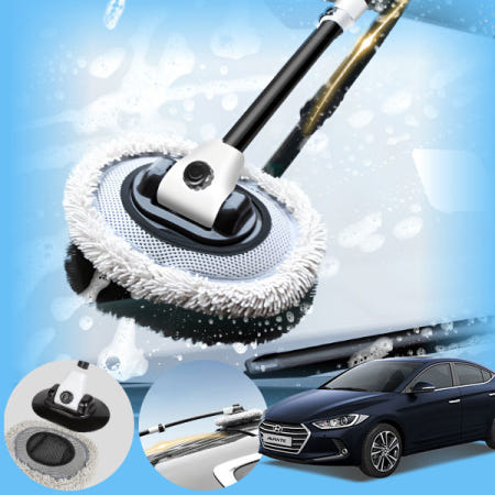 에스모터스 아반떼AD(15~) 편한 자동차 세차 대걸레 청소 도구 세트 곡선 디자인 세차밀대 길이조절 스크래치 방지 UCA-119 cs01057