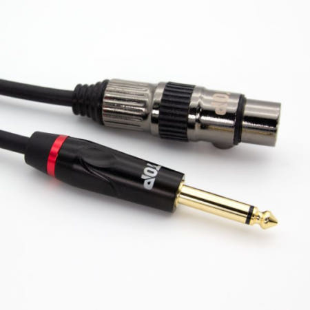HDTOP 국산 제작 5.5 모노 TO XLR 암 케이블 1.5M HT-TP291