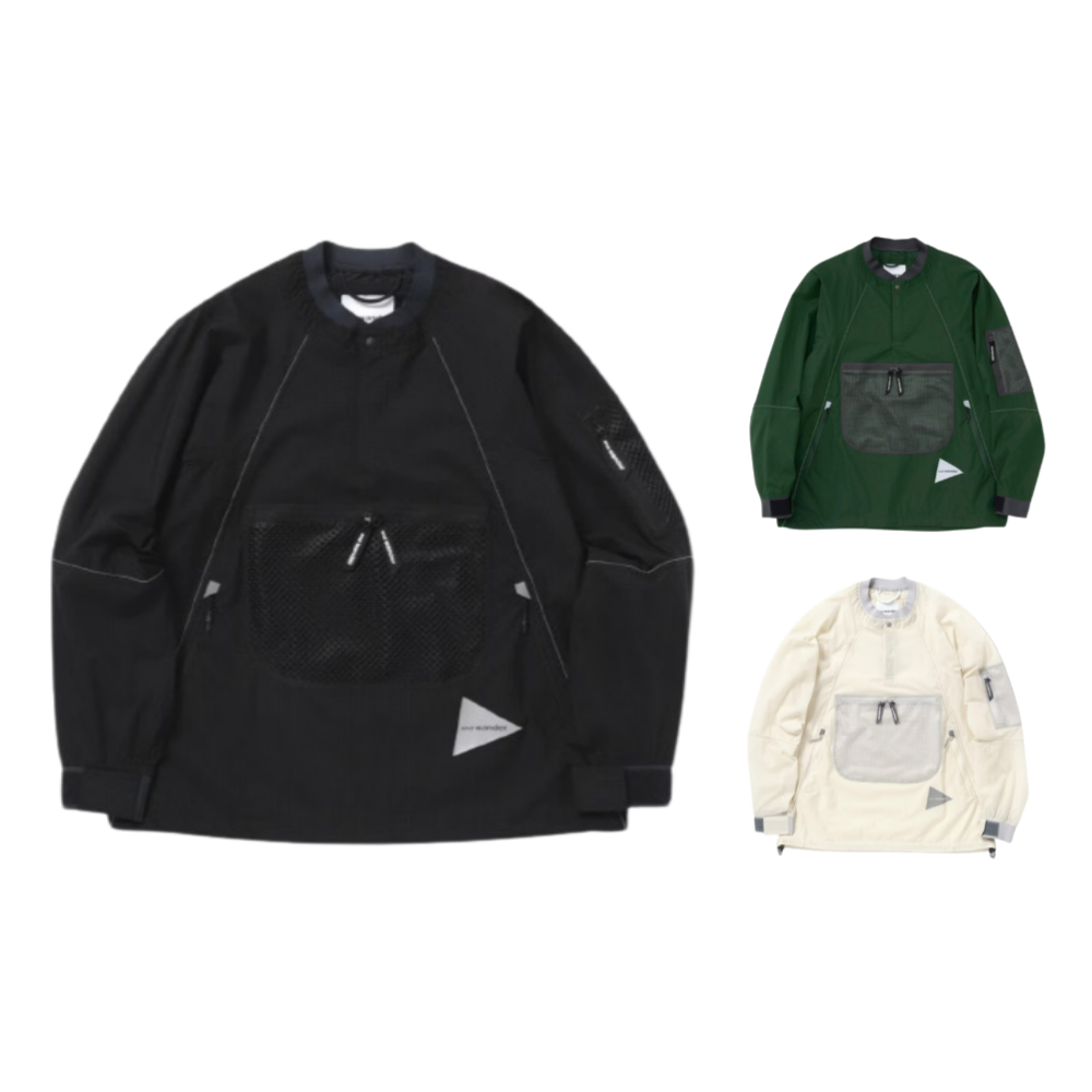 앤드원더 자켓 breath rip pullover 5744121115S010 - 상품 이미지