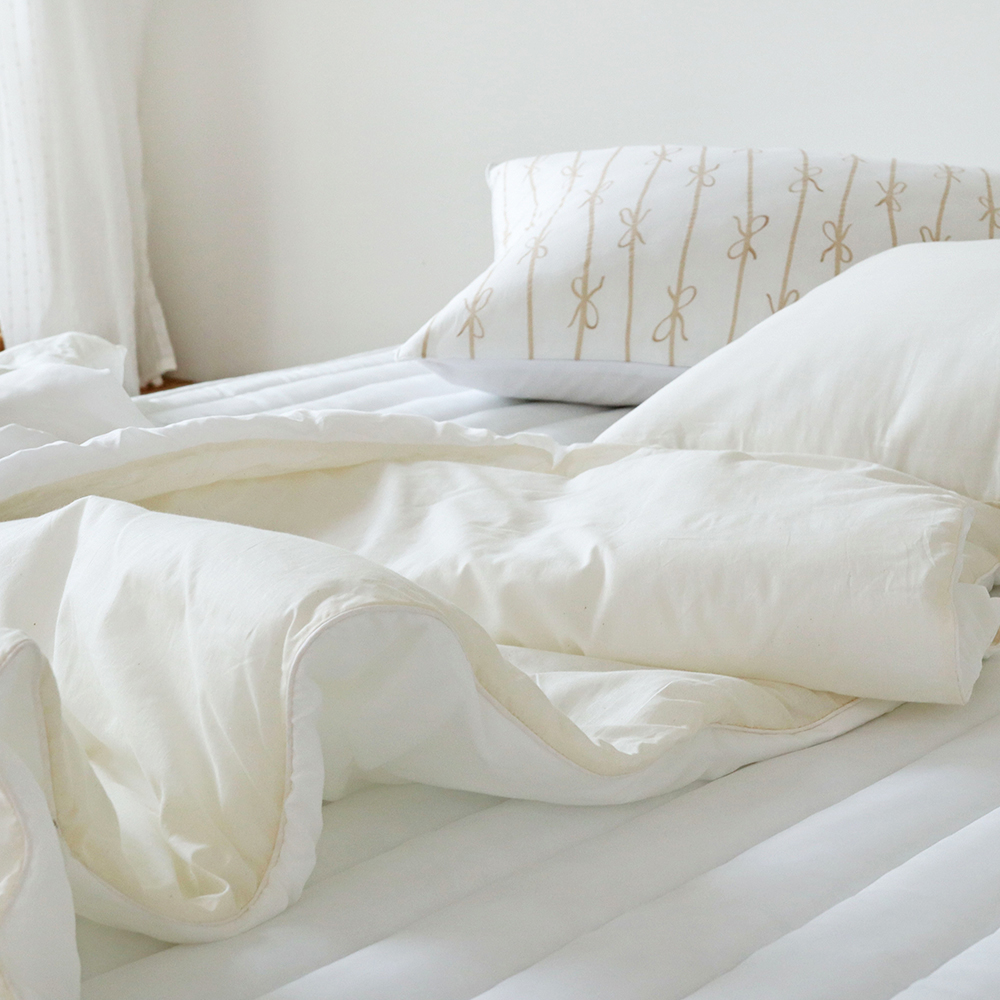 시원한 스탠다드 듀라론 냉감패드 고정밴드 미끄럼방지 항균 국산 여름 침대패드 Q