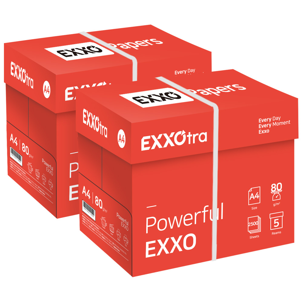 엑소트라(EXXOtra) A4용지 복사용지 80g 2BOX(5000매)