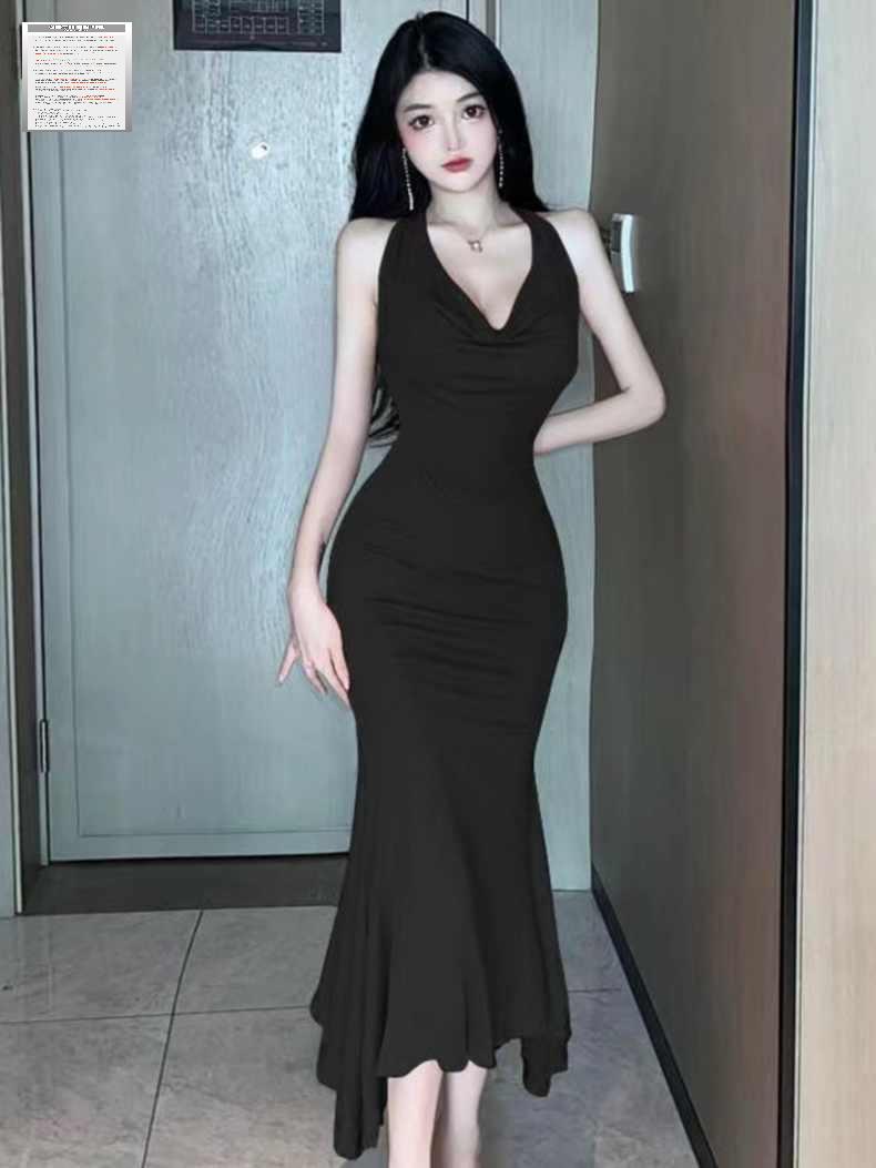 촬영 바디프로필 원피스 바프 드레스 홀터넥 - 상세 이미지 2