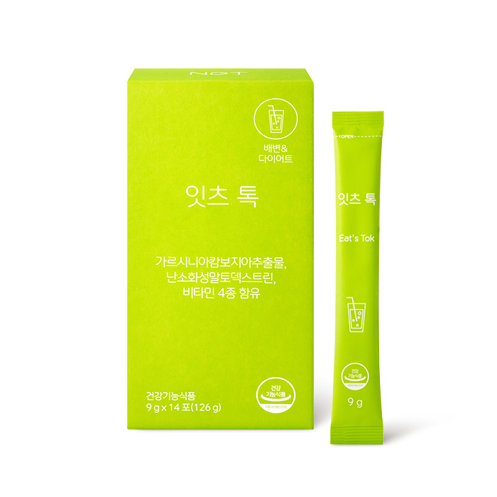 NGT 네츄럴굿띵스 잇츠 톡 가르시니아 난소화성 말토덱스트린 혈당다이어트 14포, 1개 제품 이미지