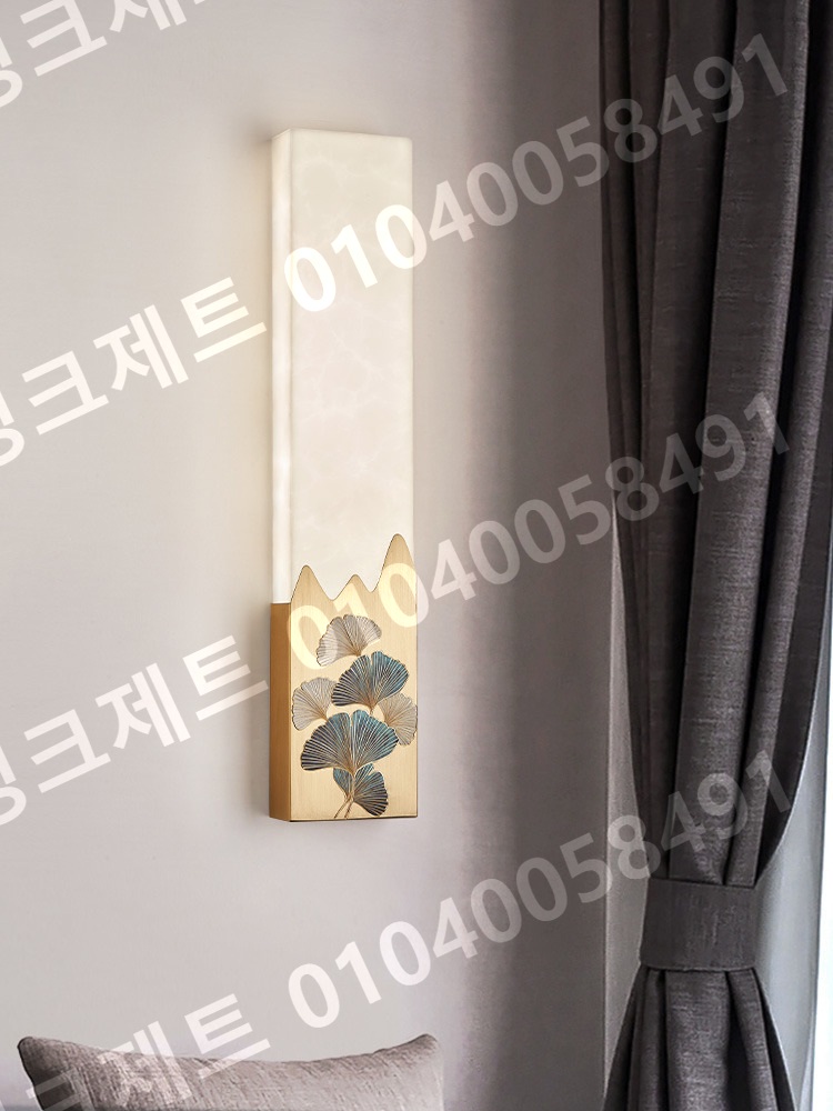 연꽃 조명벽등 카페 야외 조명등 중식 사찰 침실 연등 - 상품 이미지