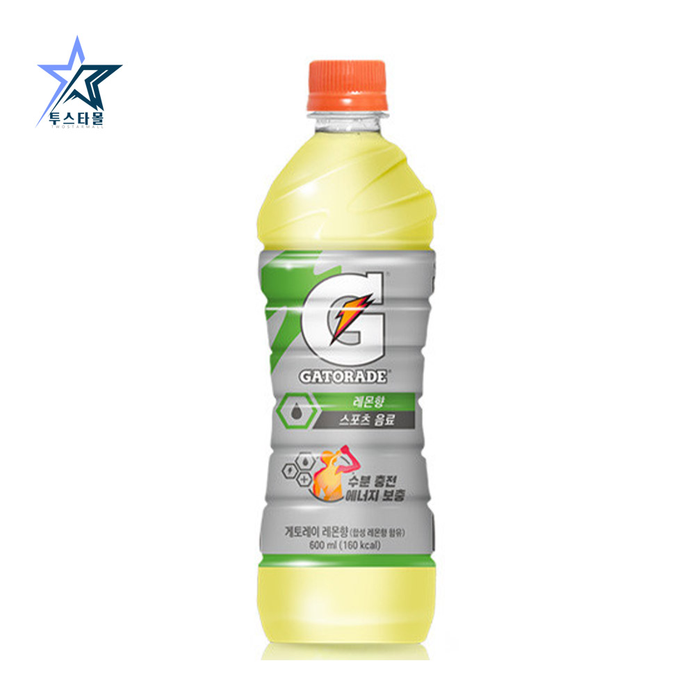 게토레이 제로 블루볼트 레몬 600ml 각6개씩 18개 갈증해소 스포츠 이온음료 - 상세 이미지 2