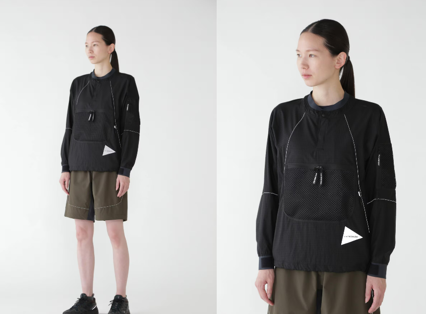 앤드원더 자켓 breath rip pullover 5744121115S010 - 상세 이미지 5