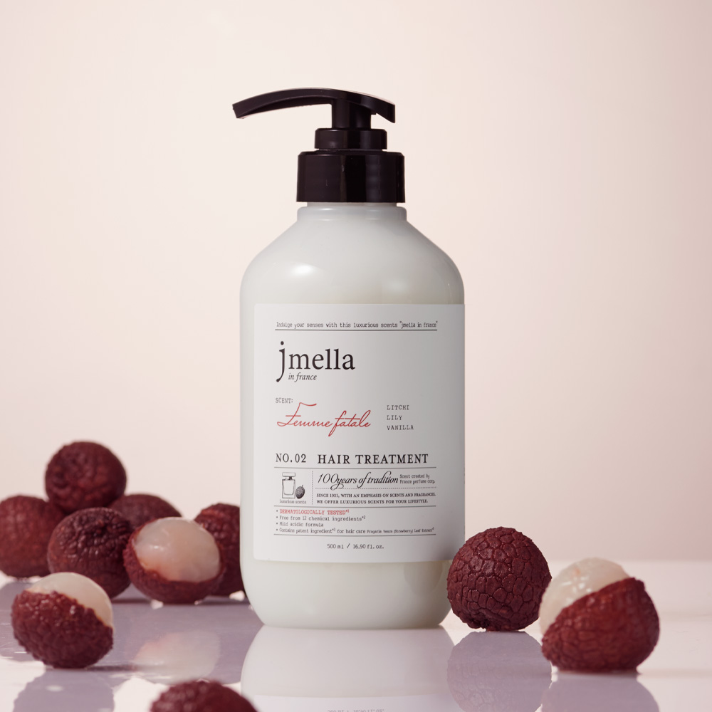 1+1 제이멜라 페이보릿 극손상 단백질 헤어 트리트먼트 500ml 6가지 향 이미지 6