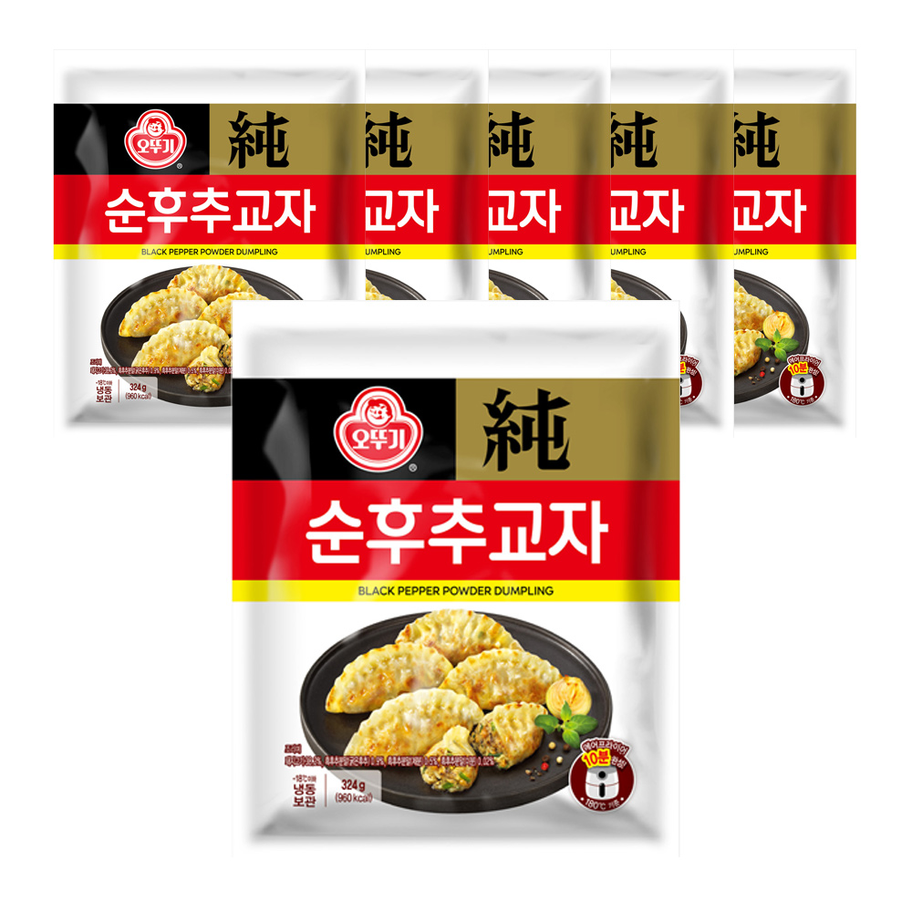 오뚜기 순후추 교자 324g 6개