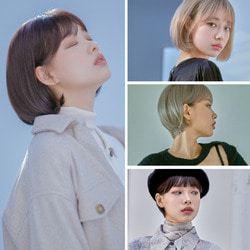 핑크에이지 단발통가발 모음전 단발스타일 숏단발 숏컷스타일 보브단발 단발헤어스타일 - 상품 이미지