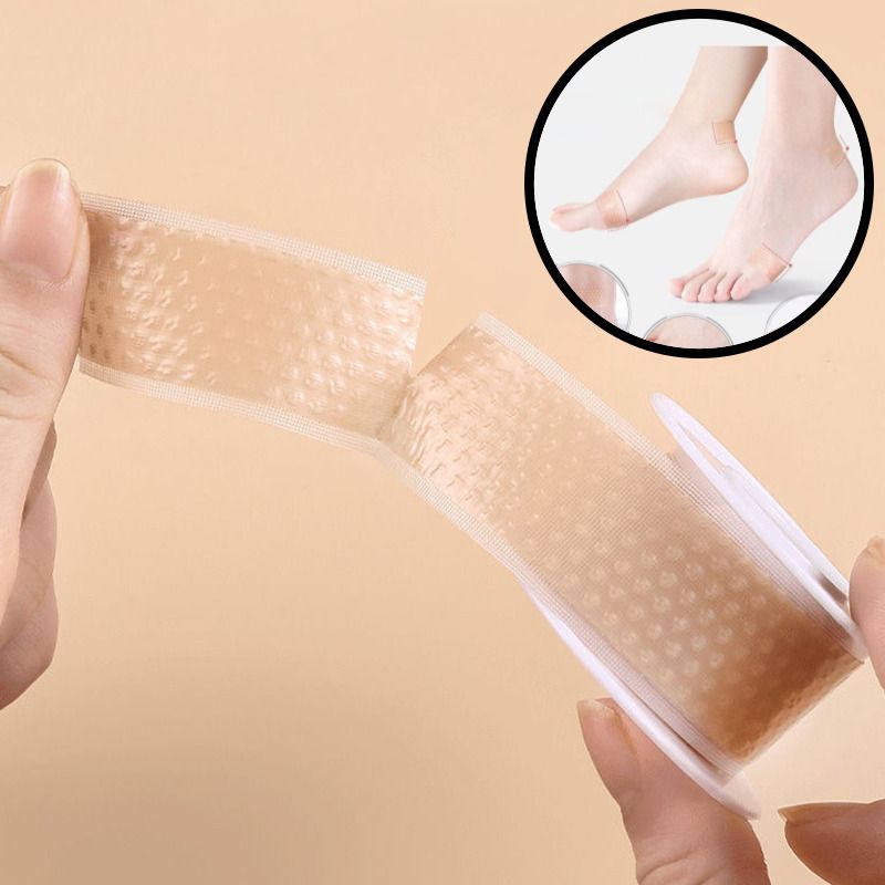 신발 발 뒤꿈치 까짐 방지 보호 패드 뒷꿈치 테이프 실리콘 밴드 운동화 군대 구두 쿠션 - 상세 이미지 2