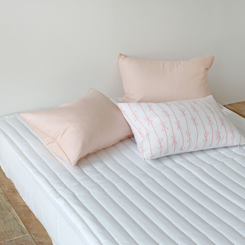 시원한 스탠다드 듀라론 냉감패드 고정밴드 미끄럼방지 항균 국산 여름 침대패드 Q