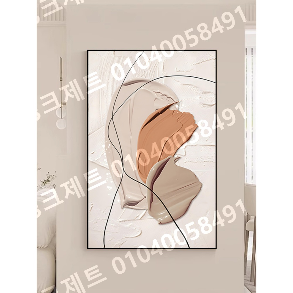 북유럽 태피스트리 철재 거실벽 빈티지 사슴 철제 모형 - 상세 이미지 3