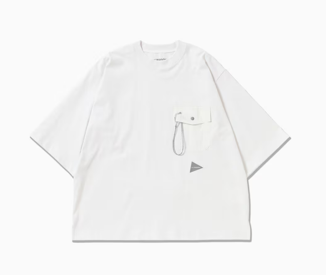 앤드원더 반팔티 heavy cotton pocket HS T 5744284167S010 - 상세 이미지 5