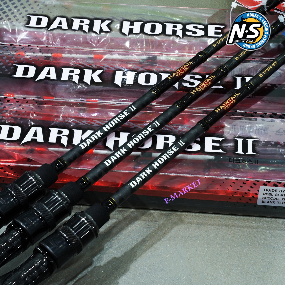 NS 다크호스2 헤어테일 텐야 텐빈 갈치 낚시대 B-175H-ST