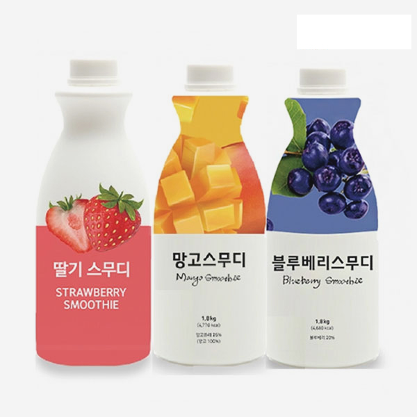 커피존 딸기,망고,블루베리 스무디 3종 : 카페온라이프