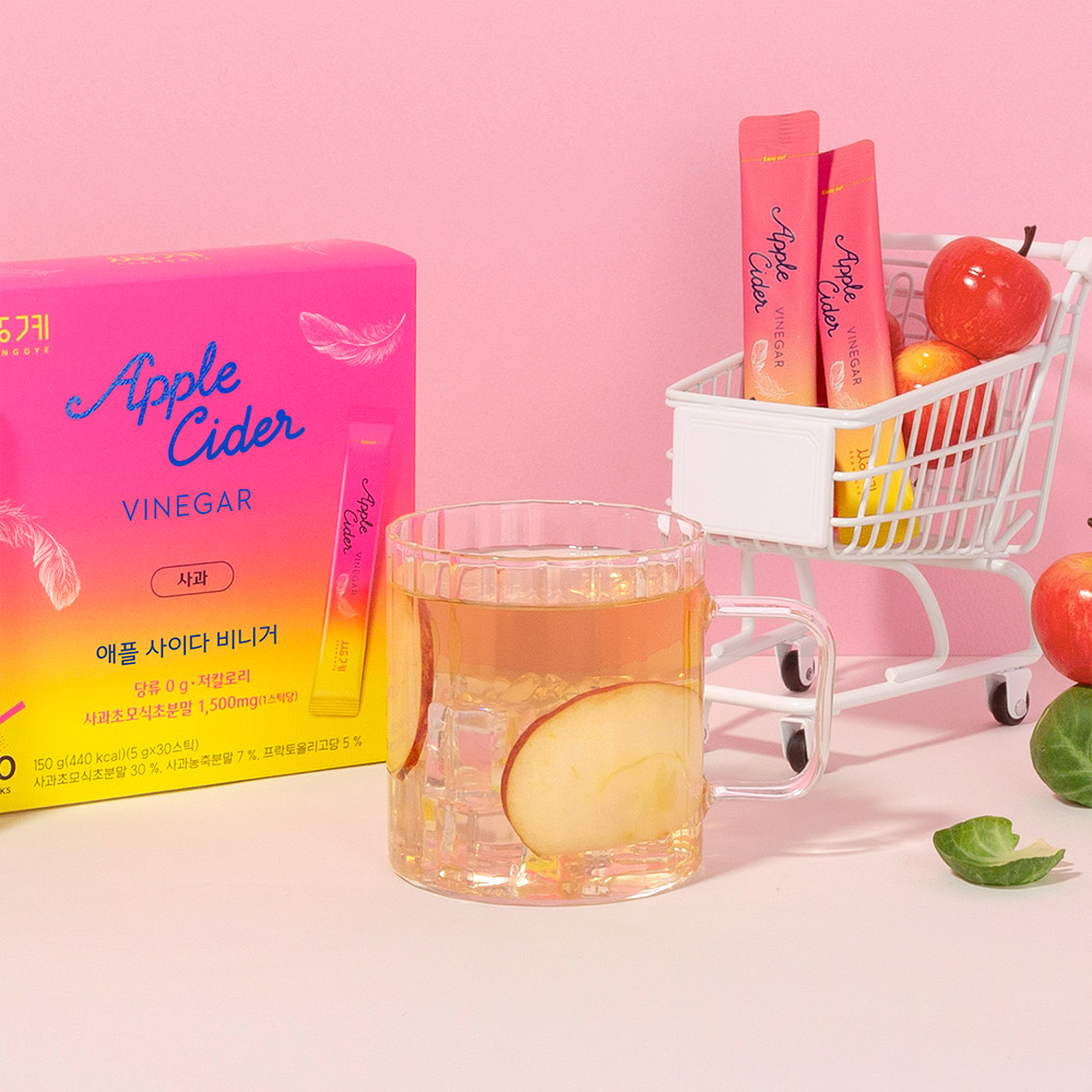 쌍계 애사비 애플사이다비니거 사과 레몬 30스틱+30스틱 - 상세 이미지 5