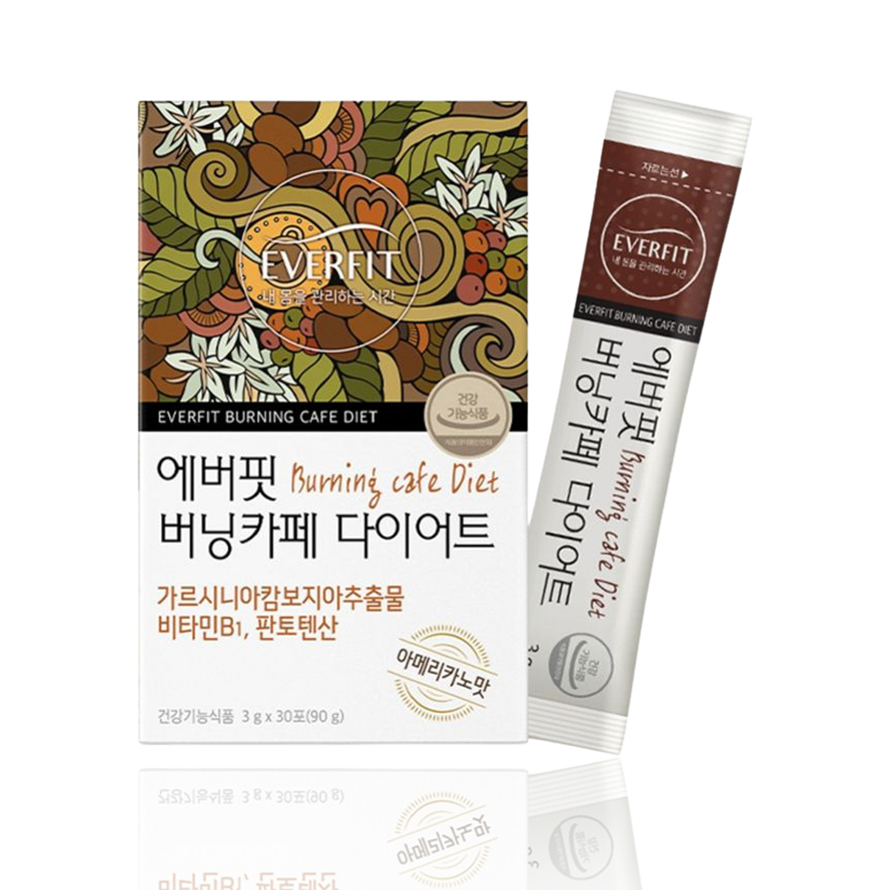 가르시니아 비타민B1 판토텐산 가루 분말 스틱 30포 15일분 수용성 HCA 아메리카노맛 - 상세 이미지 2