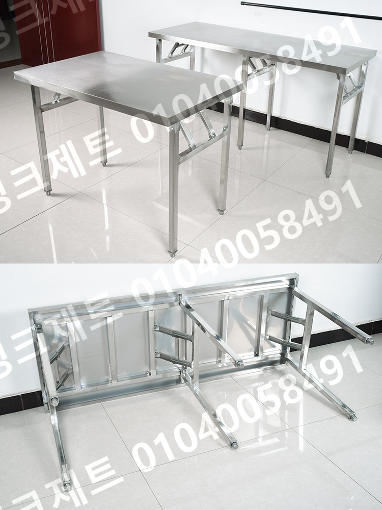 업소용 테이블 카페 식탁 식당 탁자 원형 사각 불판 - 상세 이미지 3