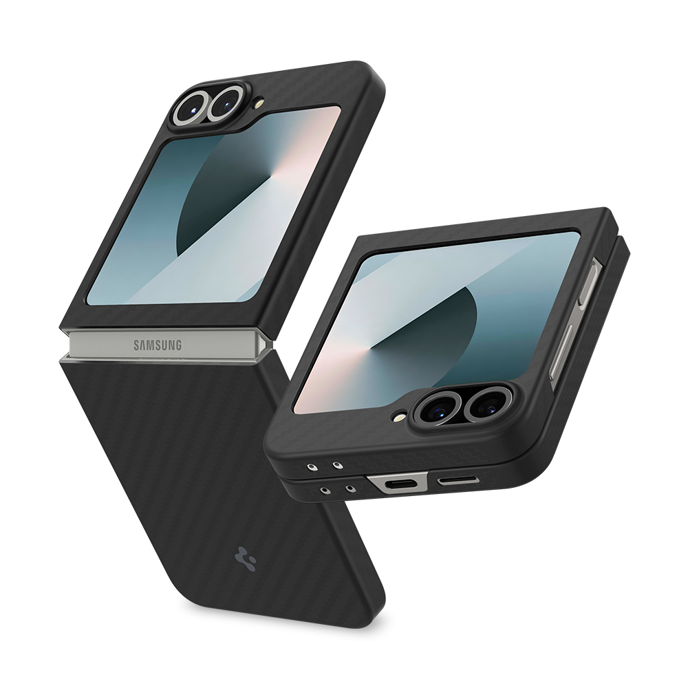 갤럭시 케이스 초슬림 카본 에어스킨 아라미드 블랙, 갤럭시Z 플립7 FE