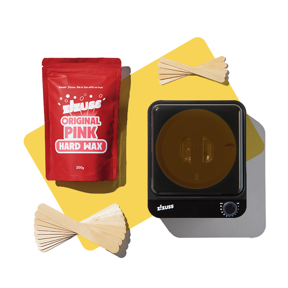 셀프왁싱킷 하드왁스 종아리제모 눈썹 항문 왁싱 턱수염 제모 사타구니 제품 이미지