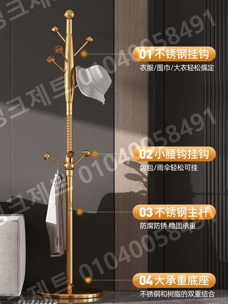 가방행거 진열대 양방향 멀티 스텐드 수납 걸이대 철제 - 상세 이미지 2