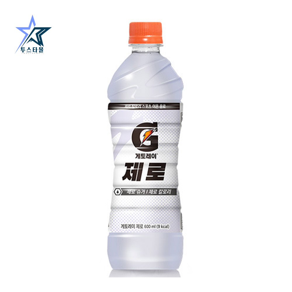 게토레이 제로 블루볼트 레몬 600ml 각6개씩 18개 갈증해소 스포츠 이온음료 - 상세 이미지 3