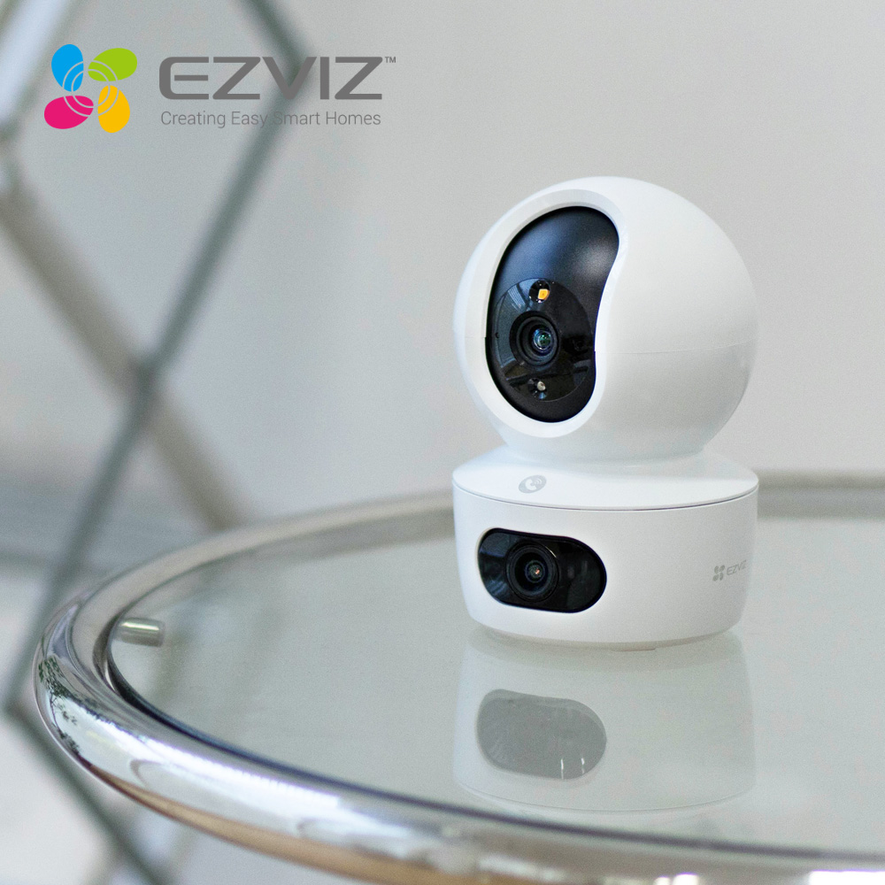 스마트 듀얼 홈캠 400만 화소 무선 CCTV 360도 회전 원격 조정 AI 감시 카메라 - 상세 이미지 5