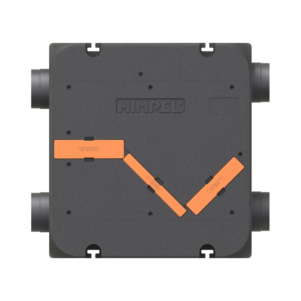 힘펠 전열교환기 휴벤EF1 아파트 환기시스템 HRD-EP200IBC 사무실 상가 천장형