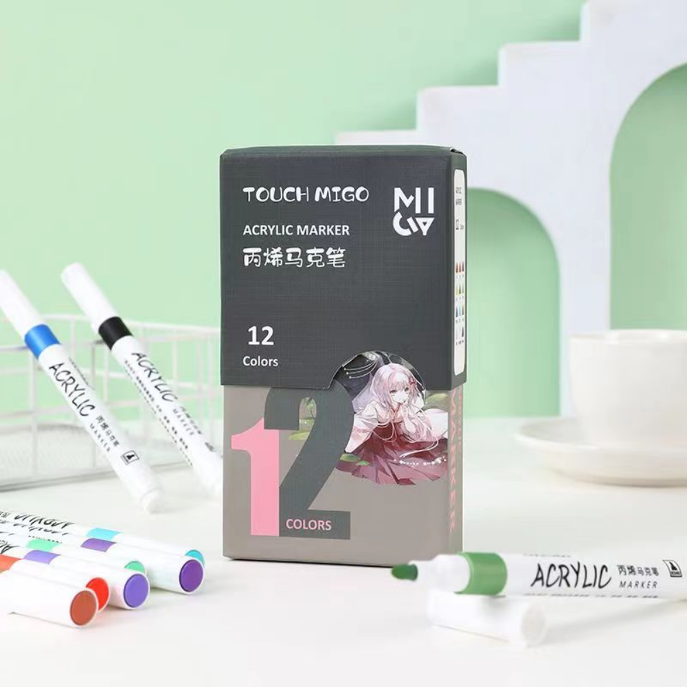 유리에쓰는펜 유리창마카펜 글라스보드마카 윈도우마카펜 - 상세 이미지 2