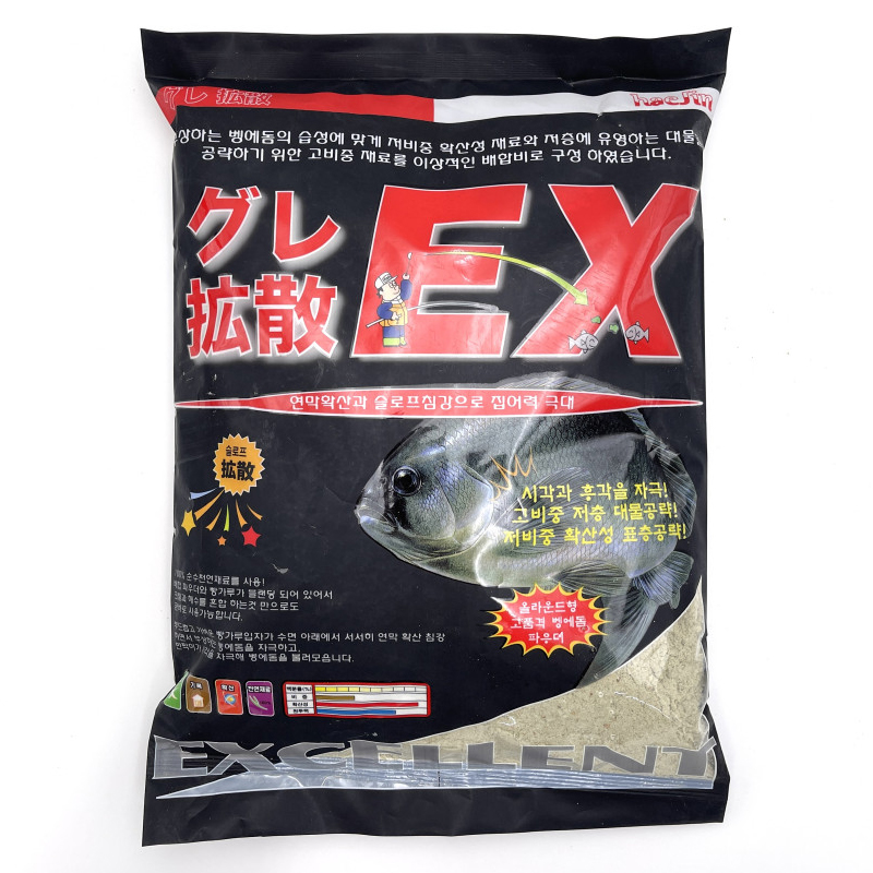 해진 구레확산 EX 1박스 12개입 1.2kg 벵에돔 파우더 집어제 밑밥 빵가루 - 메인 이미지