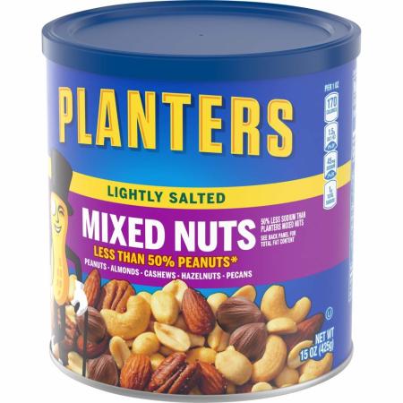 Planters 견과류 믹스 소금 간 15온스 3개 팩 : 스포트리스토어
