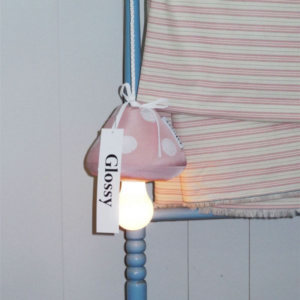 글로시 Mushroom lamp 머쉬룸 무드등 조명(핑크) : 뽀송이네입니다